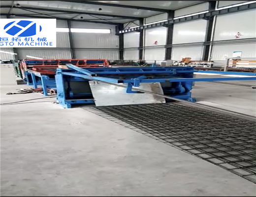 HGTO Fence Welded Wire Mesh Machine Construction PLC Control 380V