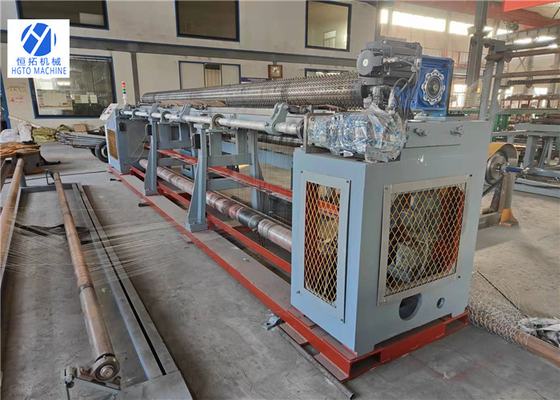صنعت پرورش 4000 میلی متر مش سیم شش ضلعی ماشین بافی Cnc