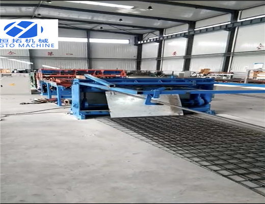 HGTO Fence Welded Wire Mesh Machine Construction PLC Control 380V
