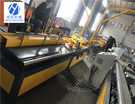 ماشین نرده زنجیره ای اتوماتیک CNC راه آهن دو سیم ضد خوردگی