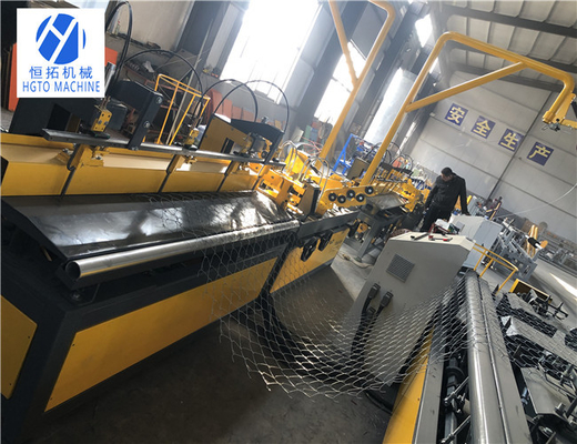 ماشین نرده زنجیره ای اتوماتیک CNC راه آهن دو سیم ضد خوردگی
