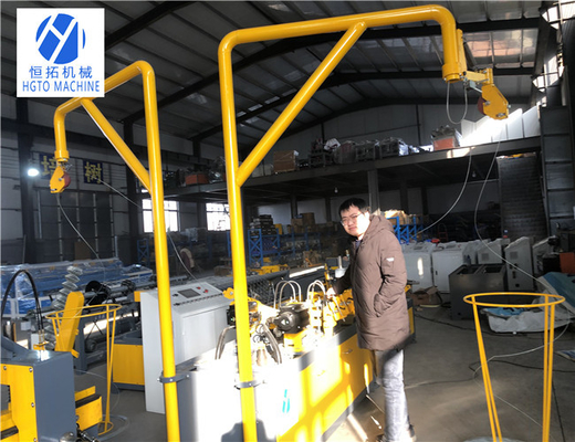 دستگاه مش اتصال زنجیره ای ISO ضد زنگ، دستگاه ساخت مش حصار 220 ولت