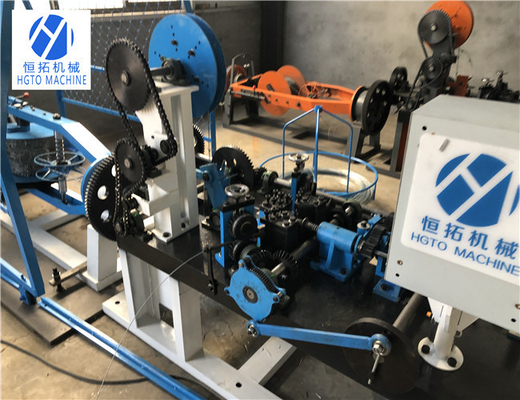 دستگاه تولید سیم خاردار HGTO 3KW , دستگاه حصار سیم خاردار با روکش پی وی سی