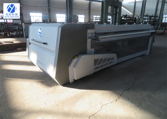 دستگاه ساخت تور ماهی سیم ضد خوردگی 50x70mm کنترل PLC
