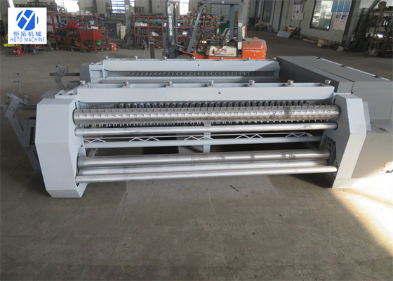 دستگاه ساخت تور ماهی سیم ضد خوردگی 50x70mm کنترل PLC