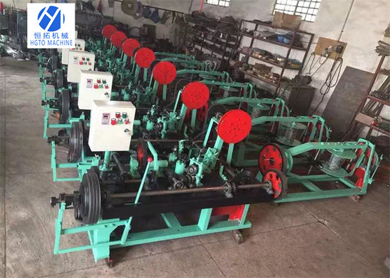 دستگاه سیم خاردار آهنی تیغ اتوماتیک با سرعت بالا
